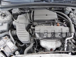 2002 Honda Civic EX Silver Coupe 1.7L Vtec MT #A23660